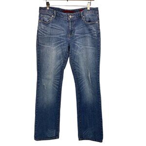 Banana Republic Womens Straight Leg Jeans Size 10/30 Distressed